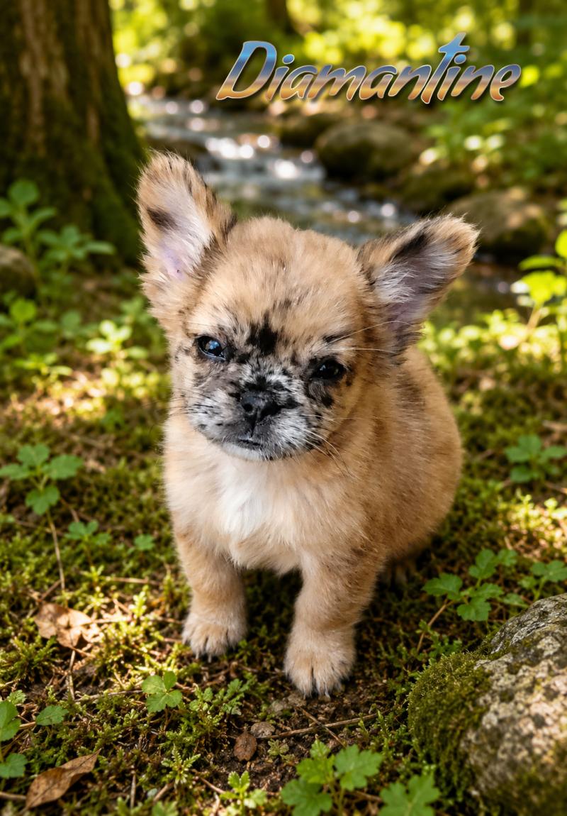 Diamantine Femelle Bouledogue francais